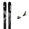 Skiset Faction MANA 2 black + bindung : Farbe - Schwarz, Größe der Skier - 183
