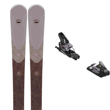 Pack of Rossignol Experience W 86 Basalt Open skis + bindings : Ski size - 157