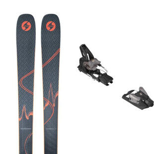 Pack of Blizzard ANOMALY 88 skis + binding : Colour - BLUE/ORANGE, Ski size - 176