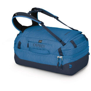 Borsa da viaggio Osprey Transporter Cabin Squffel 44 Blue Flame | Resistente e versatile