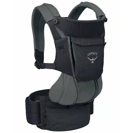 Mochila porta bebé Osprey Poco Soft LT Black - Ligera, evolutiva y cómoda