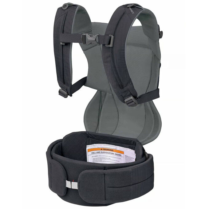 Osprey Poco Soft LT Black Kindertrage – Leicht, erweiterbar & bequem
