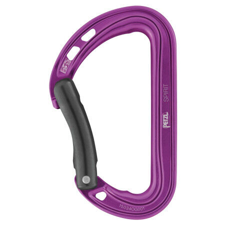 Petzl: mosquetón de escalada SPIRIT CURVO