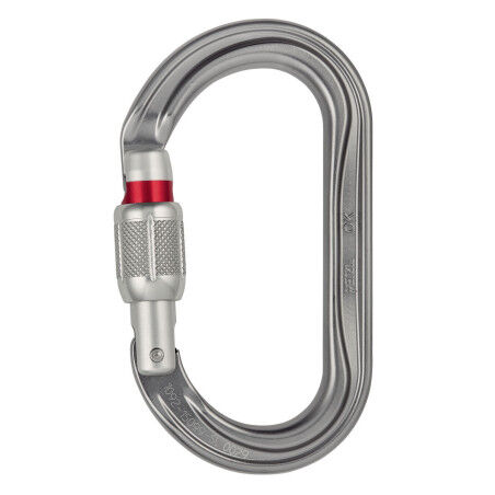 Petzl: mosquetón OK SCREW-LOCK
