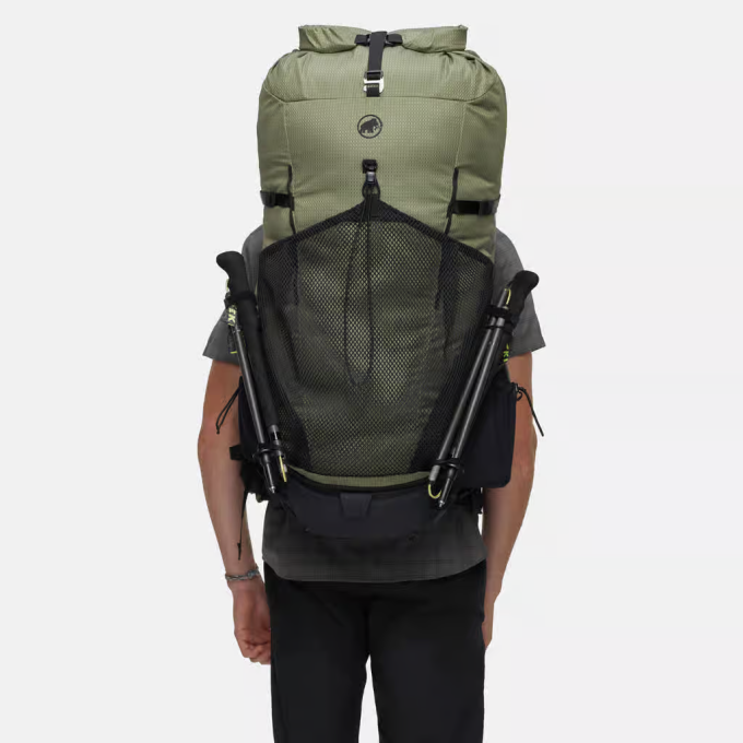Mochila Mammut DUCAN SPINE 70-80 Marsh-Black