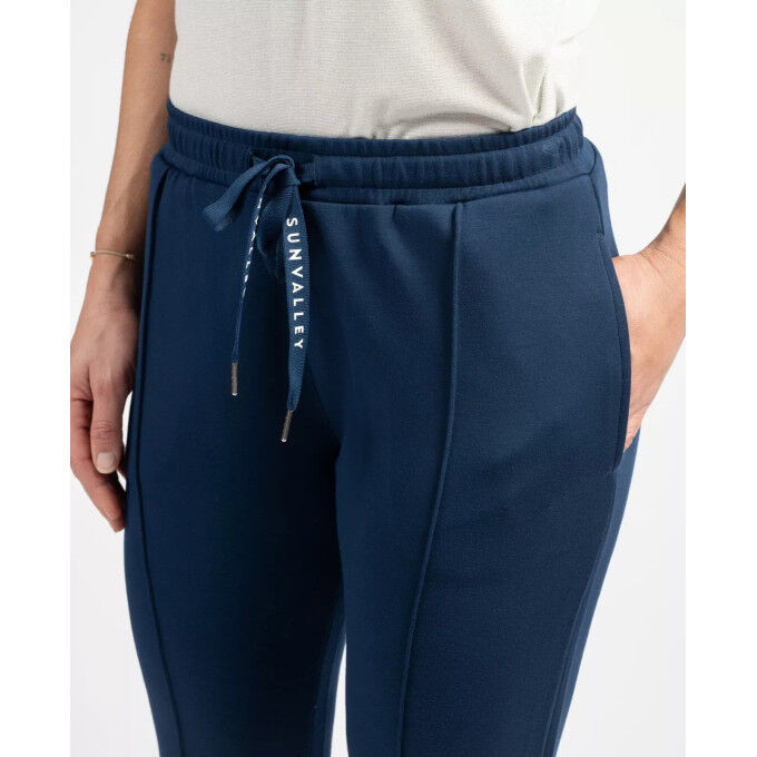 Molleton Bleu Survetement Bleu Marine Femme Pantalon Sun Valley