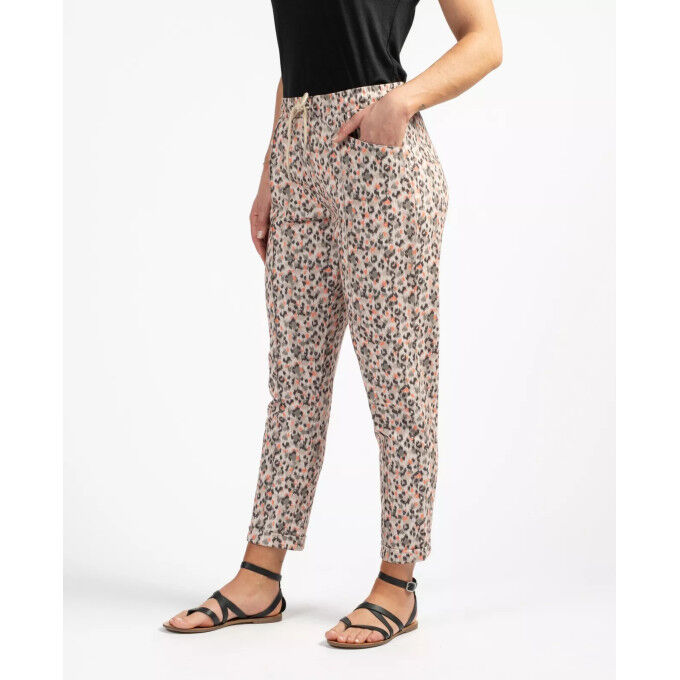 Pantalon femme Sun vallée imprimée léopard VECHI