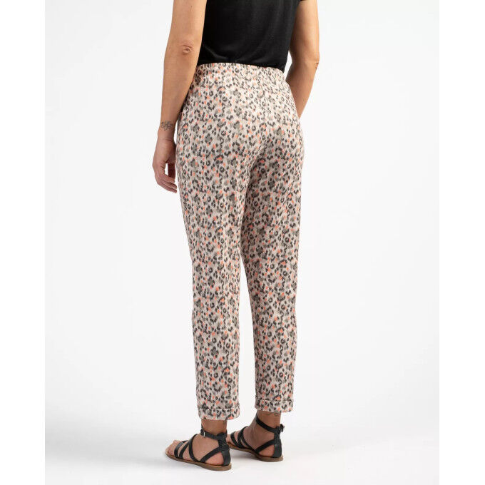 Pantalon femme Sun vallée imprimée léopard VECHI