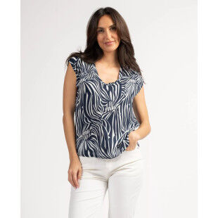 Lightweight printed blouse RABIUS Sun Valley