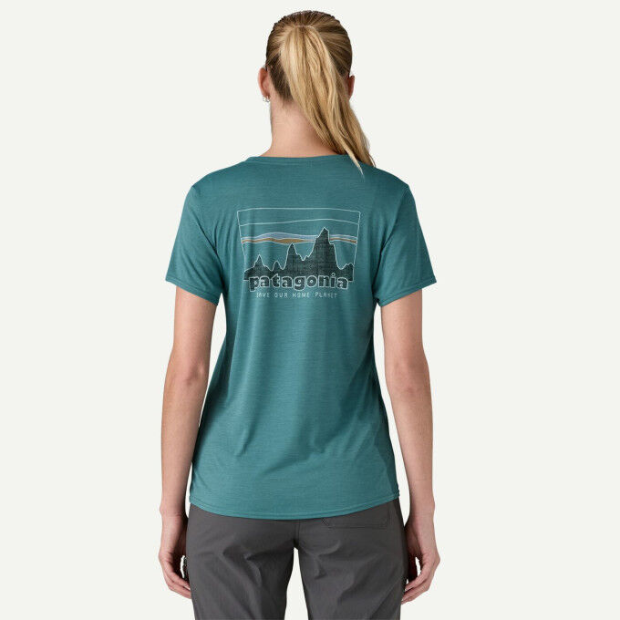 Patagonia Capilene® Cool Daily : t-shirt technique femme léger, extensible et anti-odeurs