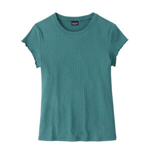 Women's ribbed T-shirt in TENCEL™ – Comfort, style, and ethics