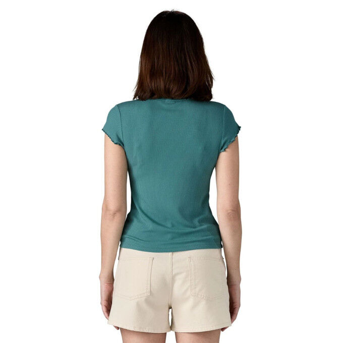 Rippstrick-T-Shirt für Damen aus TENCEL™ – Komfort, Stil und Ethik