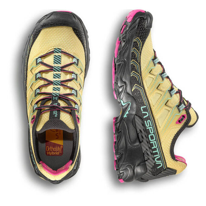 La Sportiva Ultra Raptor II Woman Banana/Black - Women's Long Distance Trail Shoes