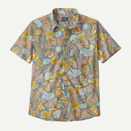 Patagonia Go-To Shirt: men's short-sleeved shirt made from organic cotton and recycled polyester
