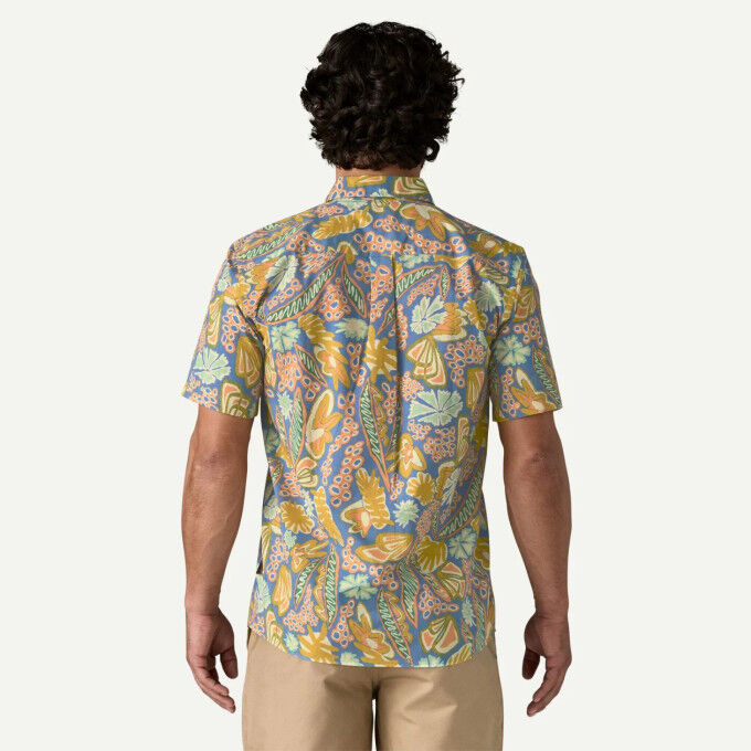 Patagonia Go-To Shirt: men's short-sleeved shirt made from organic cotton and recycled polyester