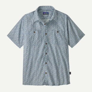 Patagonia Back Step: camicia leggera da uomo in canapa e cotone biologico