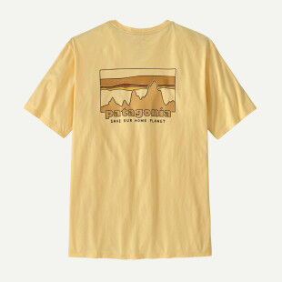 Patagonia Skyline 73: Fair Trade™ certified organic cotton crew neck T-shirt