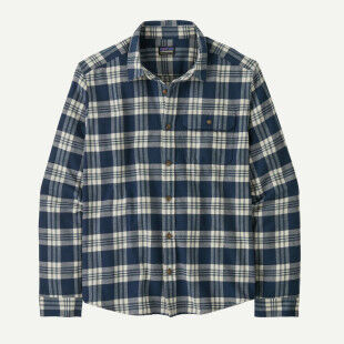 Patagonia Lightweight Fjord Flannel: Herrenhemd aus Bio-Baumwollflanell