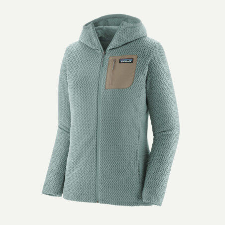Patagonia R1® Air Women's: technical zip-up fleece made from recycled polyester