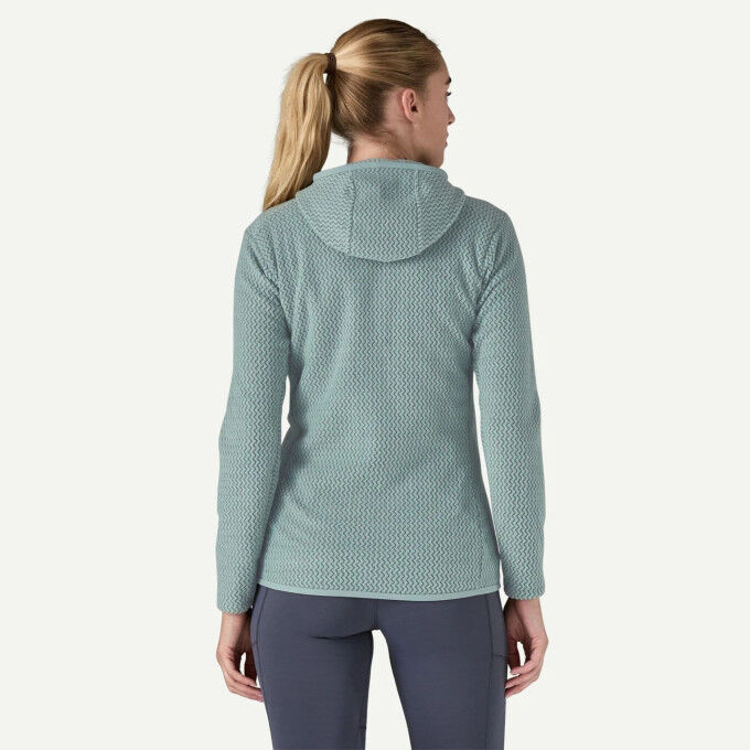 Patagonia R1® Air Damen: Technische Fleecejacke mit Reißverschluss aus recyceltem Polyester