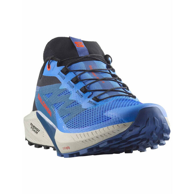 Salomon SENSE RIDE 5 – Vielseitige, reaktionsfreudige und bequeme Trail-Schuhe für Herren