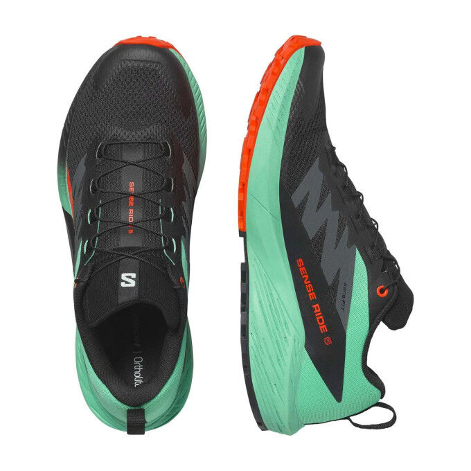 Salomon SENSE RIDE 5 - Zapatillas de trail versátiles para hombre