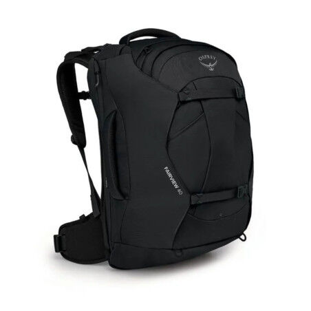 Fairview 40 Black: a travel bag for modern adventurers