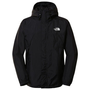 The North Face Antora TNF Schwarze Herrenjacke – Wasserdicht, winddicht und recycelt