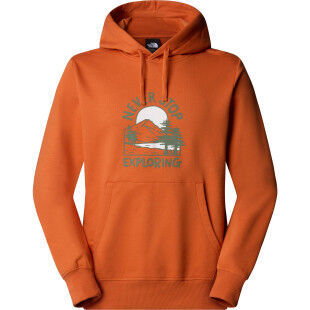Felpa con cappuccio The North Face Outdoor Graphic Hoodie Iron Bronze – Comfort e stile