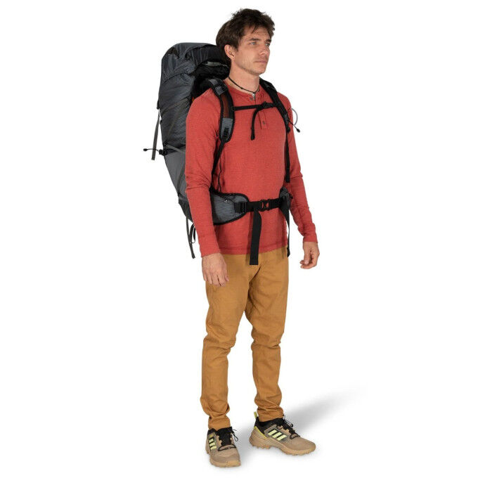 Osprey EXOS 48 Dark Charcoal Backpack – Ultra-lightweight & ventilated