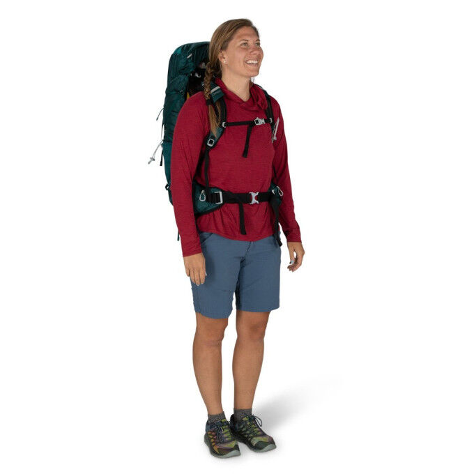Osprey Eja 48 Purple Dusk Women's Backpack – Lightweight, Comfortable & Eco-Friendly