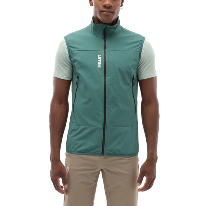 Millet FUSION XCS Hombre: chaleco softshell diseñado para el alpinismo en verano