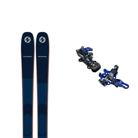 Set da sci Blizzard ZERO G 085 + attacchi : Colore - Blu, Dimensioni dello sci - 171