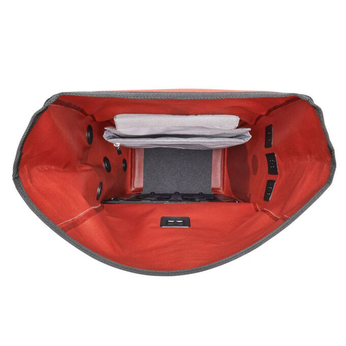 Sacoche vélo étanche Ortlieb Vario Plus Dark Chili – 2 en 1 sac à dos