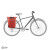 Sacoche vélo étanche Ortlieb Vario Plus Dark Chili – 2 en 1 sac à dos