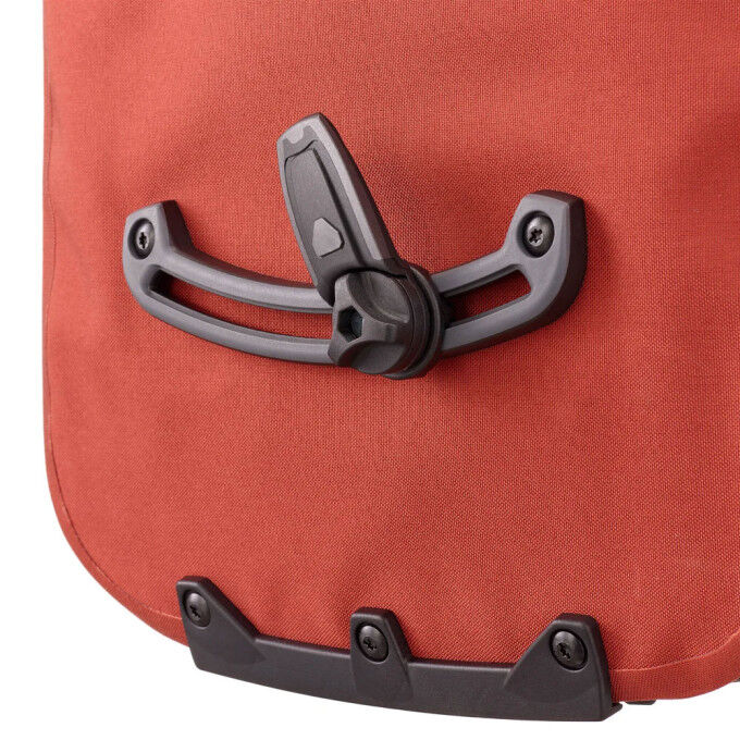 Ortlieb Vario Plus Dark Chili waterproof bike bag – 2-in-1 backpack