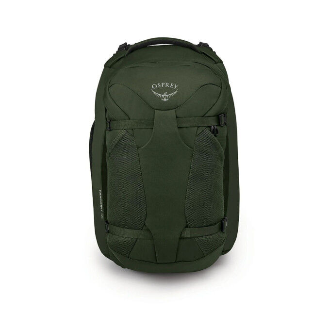 Osprey Farpoint 55 Gopher Green: all-in-one travel backpack