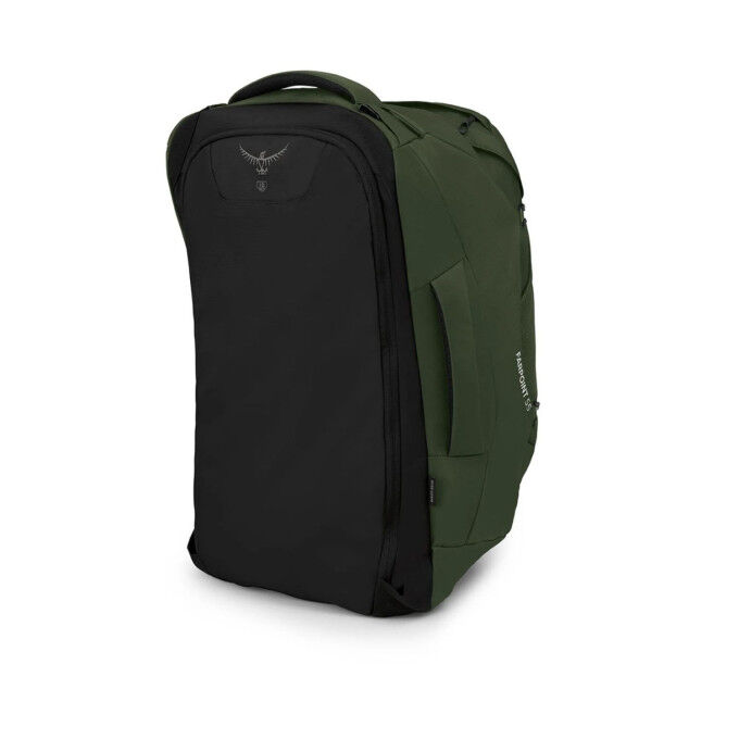 Osprey Farpoint 55 Gopher Green : sac à dos de voyage tout-en-un