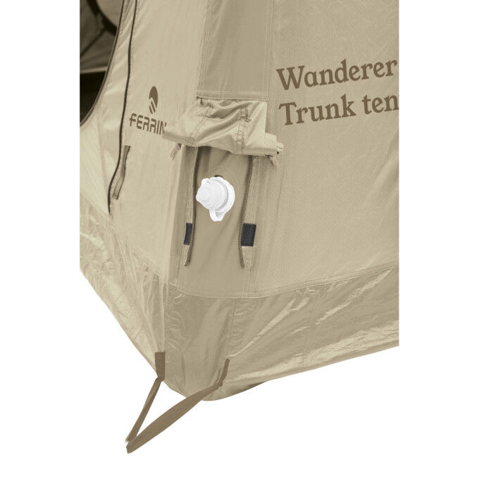 Ferrino WANDERER TRUNK sand Autozelt – Selbstaufblasende Erweiterung für Transporter und PKWs