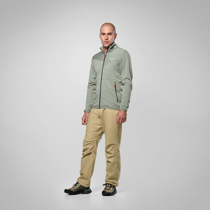 Salewa PUEZ CAMMINO PL JKT M Shadow giacca da uomo – Isolamento leggero e traspirante