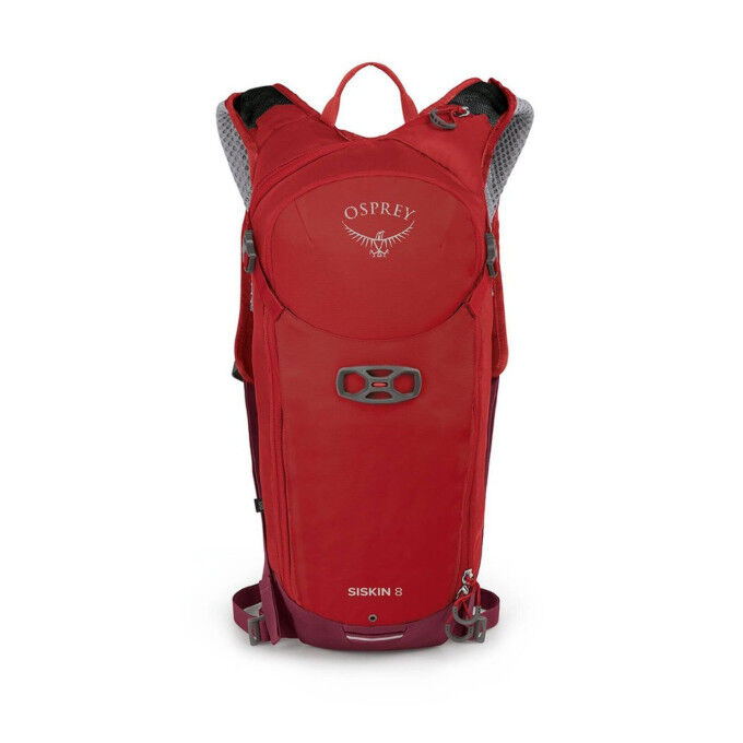 Osprey Siskin 8 Red Mountain: Kompakter und technischer Mountainbike-Rucksack
