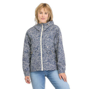 Ragwear Chrisanta Print: stylish and functional waterproof jacket