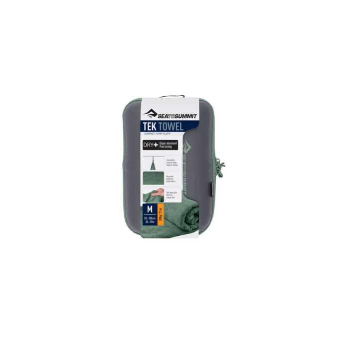 Sea To Summit Tek Towel Bouclette L - Toalla de microfibra absorbente y compacta
