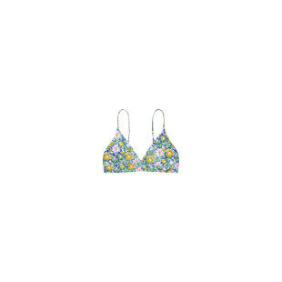 Top da bagno da donna ZENDARA PRINTED: stile attivo e comfort naturale