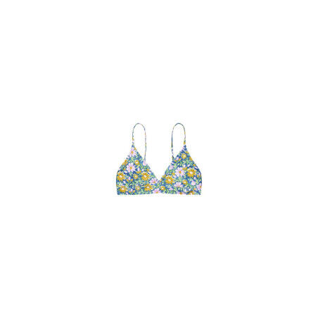 Top da bagno da donna ZENDARA PRINTED: stile attivo e comfort naturale