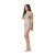 ZENDARA PRINTED women's swim top: active style and natural comfort