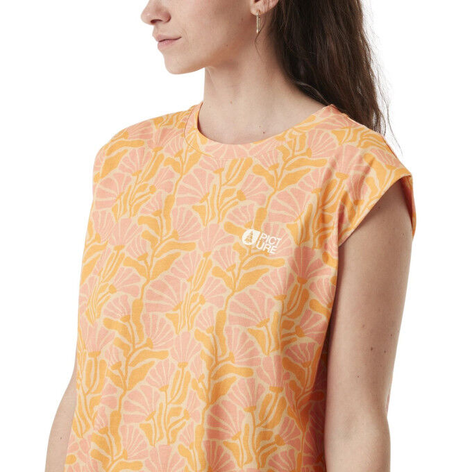 YOLARA Printed Dress: the casual and sustainable dress made from organic cotton