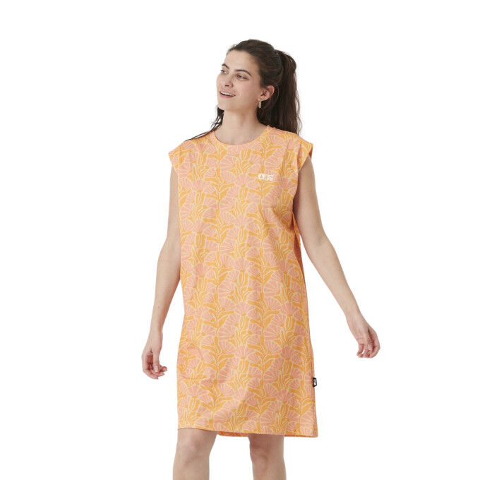 YOLARA Printed Dress: the casual and sustainable dress made from organic cotton