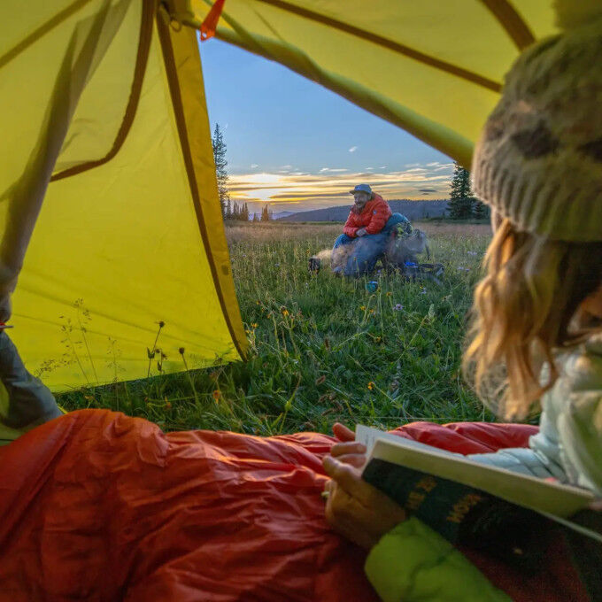 Tienda de campaña Big Agnes BLACKTAIL 3: ligera, espaciosa y ecológica para senderismo