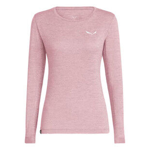 Puez Melange Long Sleeve T-Shirt – Lightweight, breathable, and technical